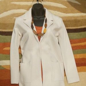 Ponte weight knit jacket